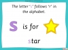 The Letter 's' - EYFS Teaching Resources (slide 3/21)